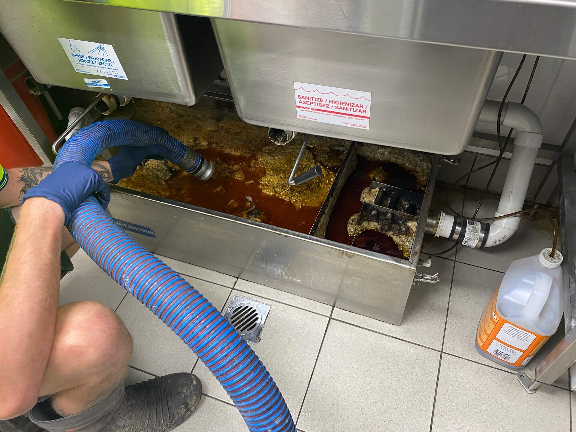 Grease Trap Cleaning in Mystic